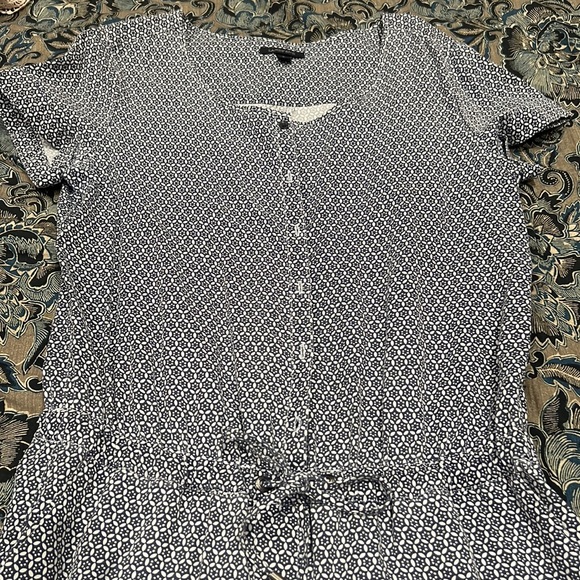 Lands End jumper with drawstring waist size 8 - Picture 3 of 5